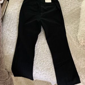 Black dress pant ( chino type) flare leg